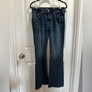 American Eagle Outfitters Dark Blue Bootcut Jeans